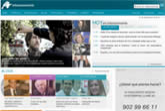 Captura de pantalla de la web